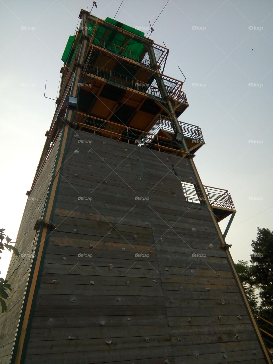 a beautiful tower at Bathinda city