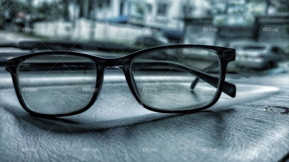 pair of glasses / Spectacles / Road view / Different / Human life