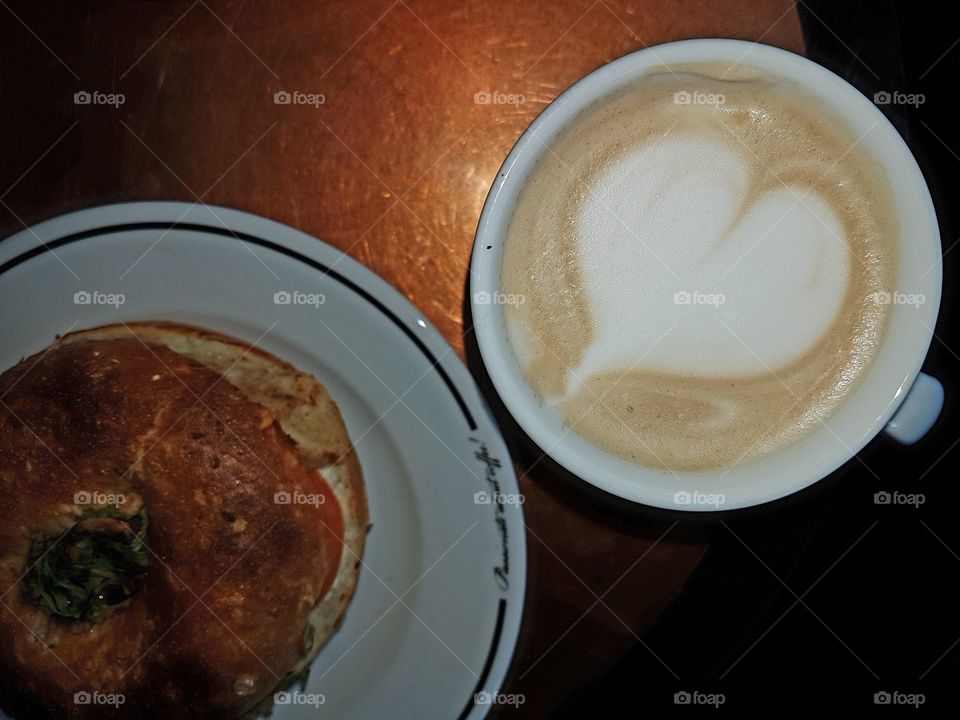 Coffe heart