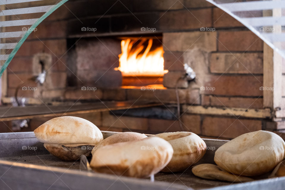 Delicious bread in Egypt