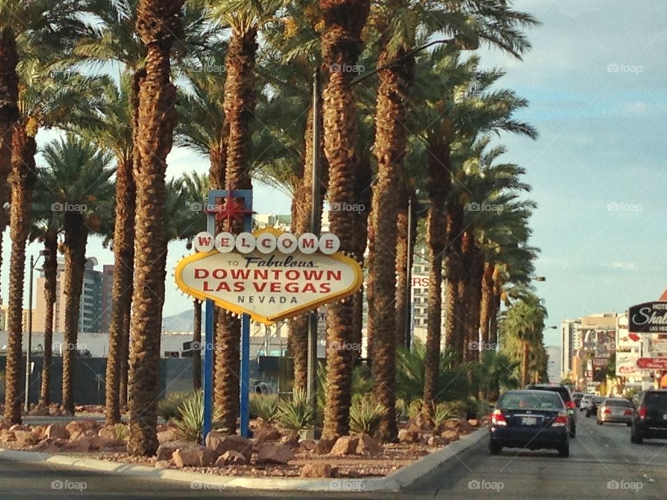 Welcome Las Vegas sign