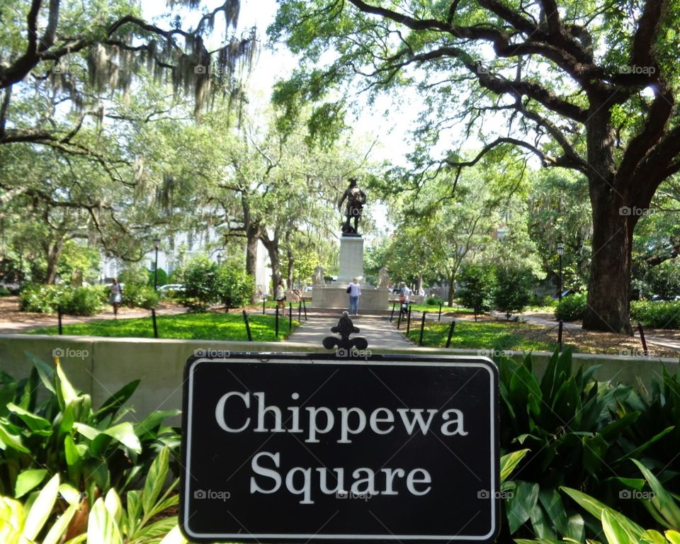 Chippewa Square - Savannah, Georgia