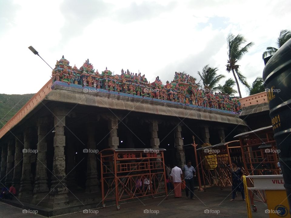 arunachaleshwar temple mandapam