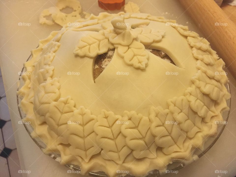 Pre baked Apple pie 
