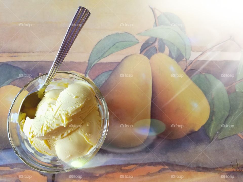 mango ice cream