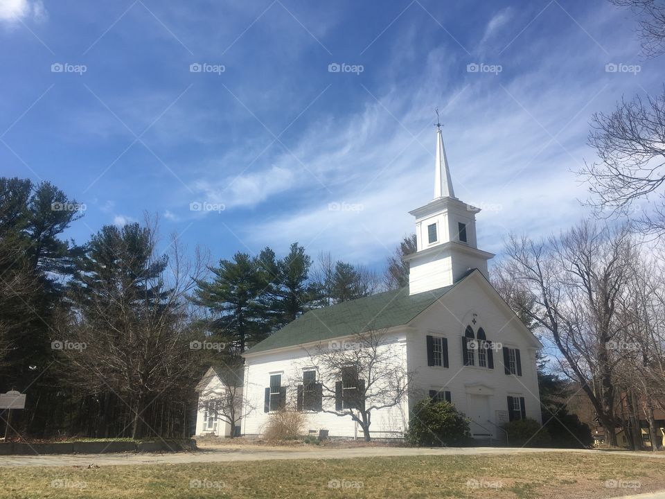 Wilton center Church