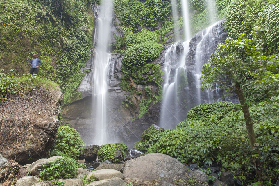 Waterfall in Bali