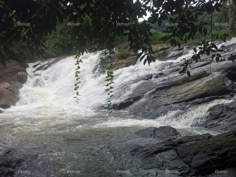 Waterfall in Sri Lanka