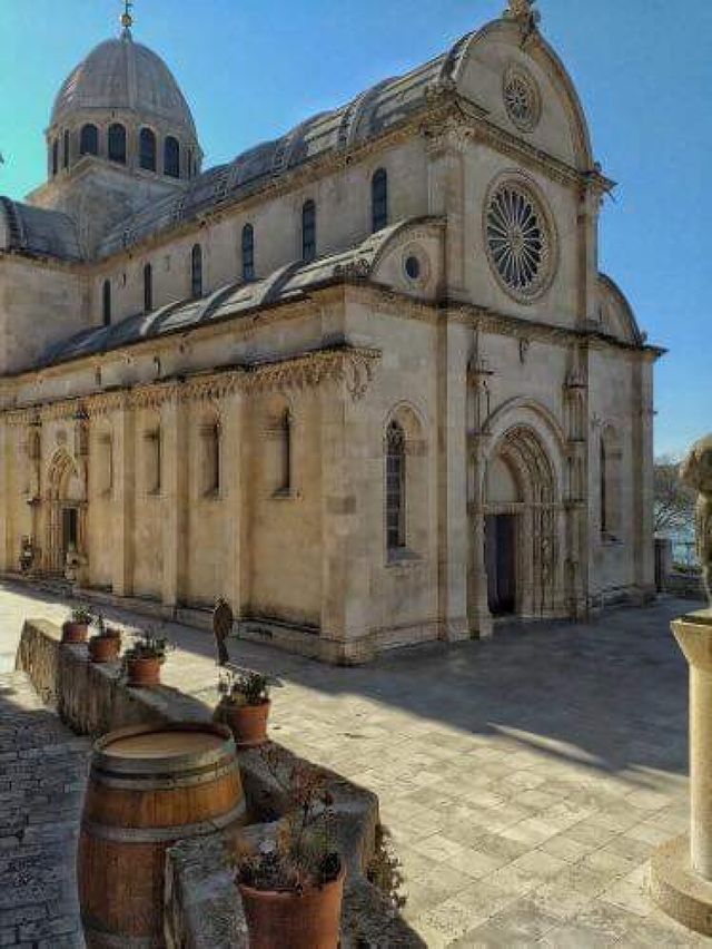 Šibenik city  from Croatia