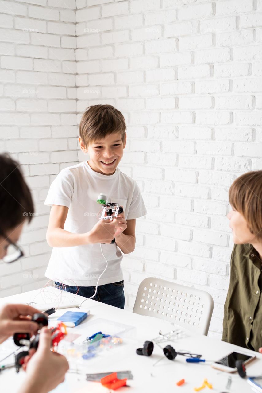 playing creative games with children