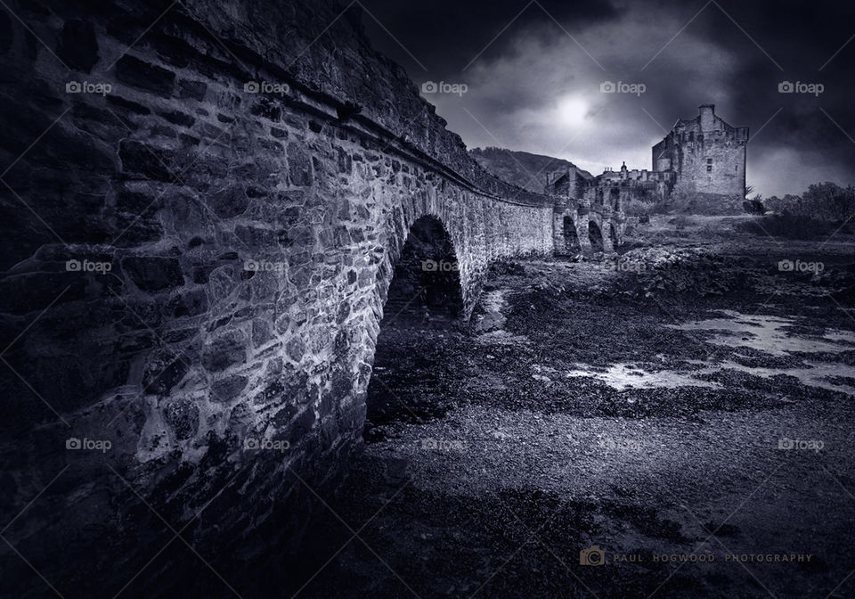 Eilean Donan Castle. On Loch Duich, Scotland