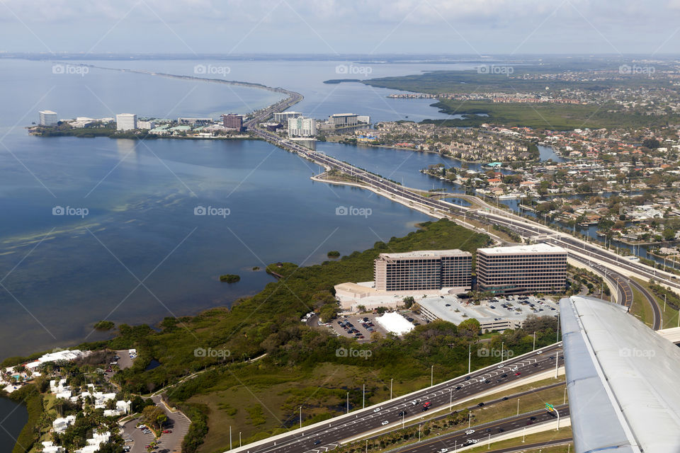 Taking off from Miami International airport