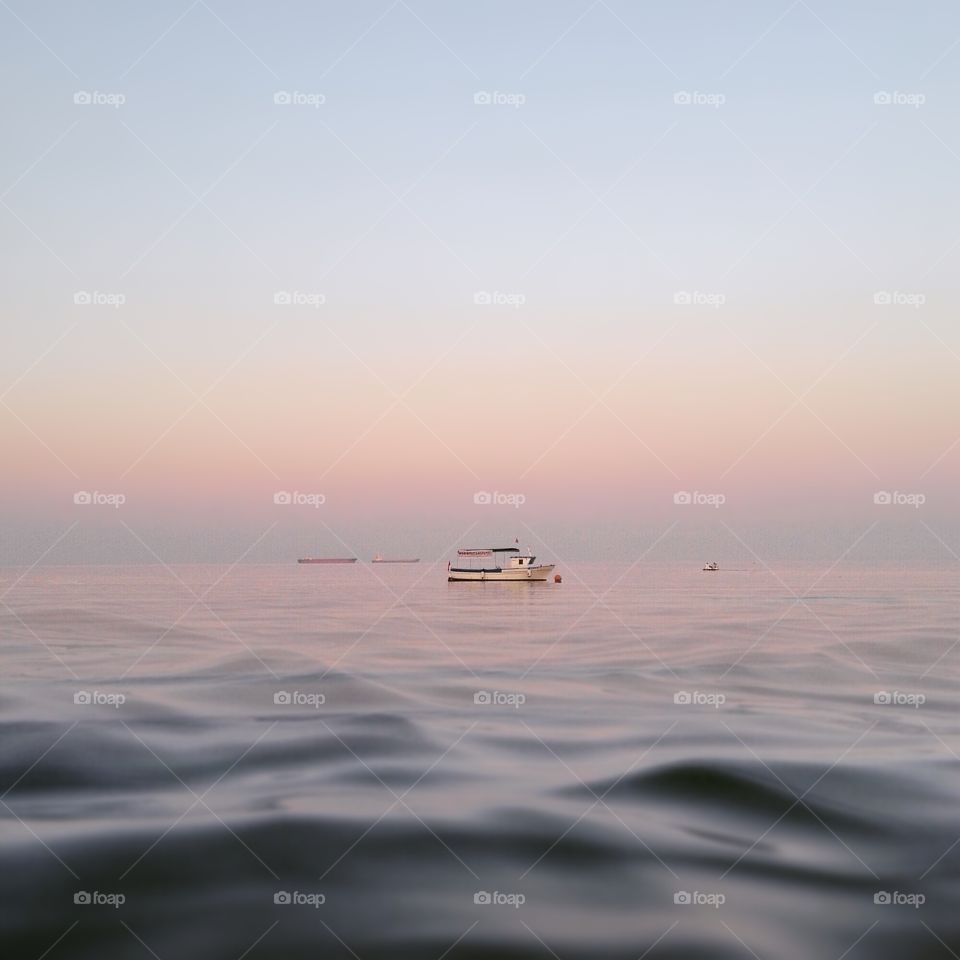 Calm sea