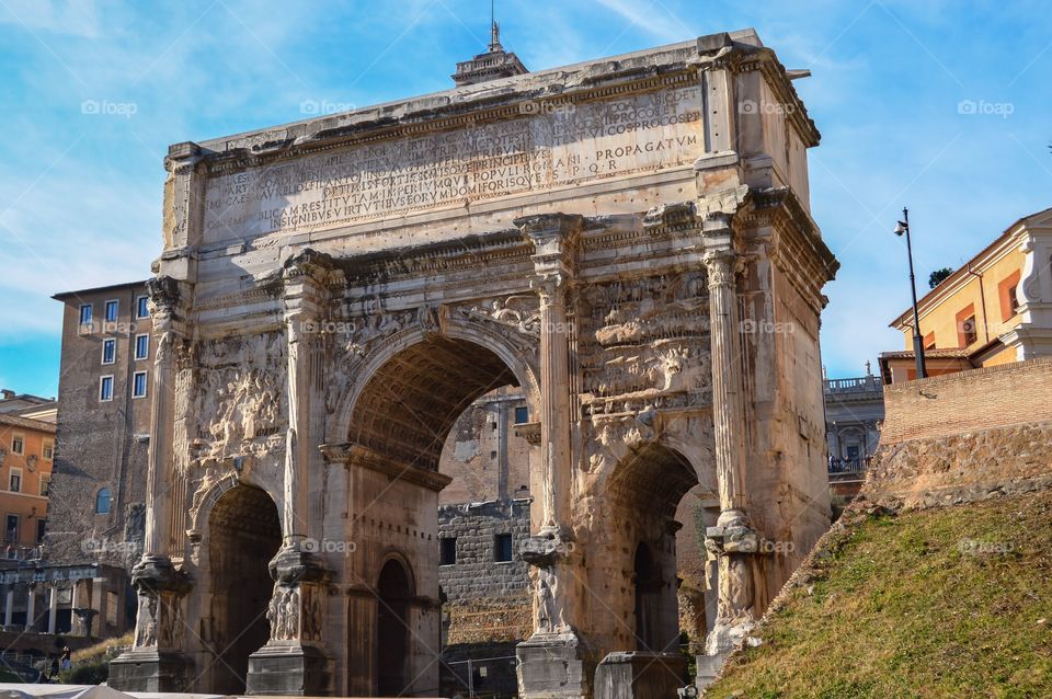Arco de Septimio Severo (Rome - Italy)