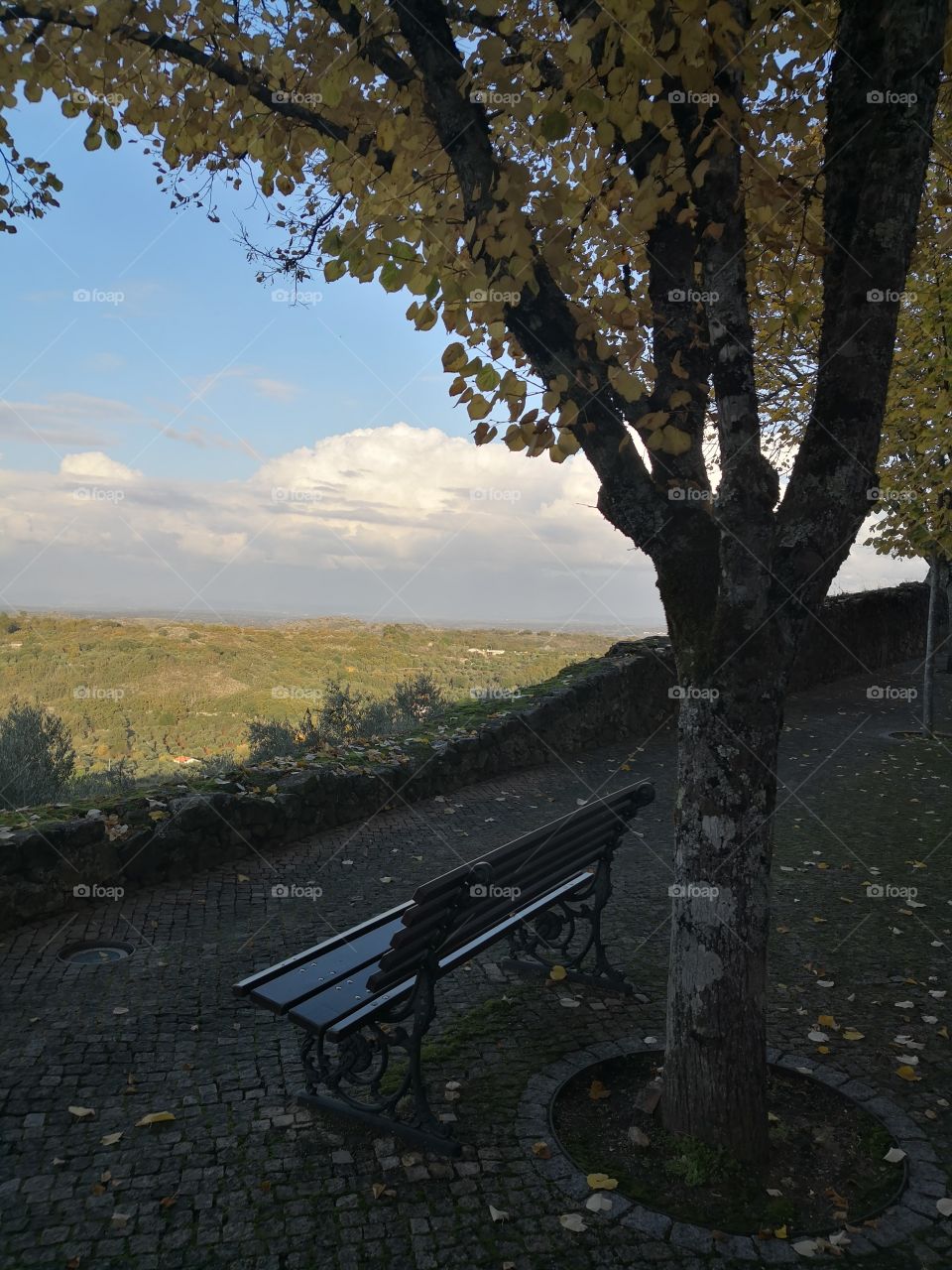 Bench & View, Castelo de Vide, Portugal