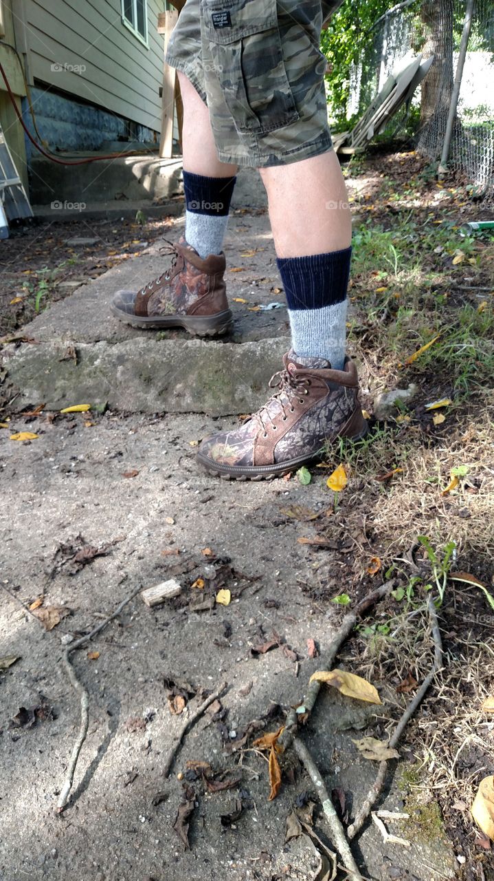 Outdoors, Nature, Foot, Dirty, Soil