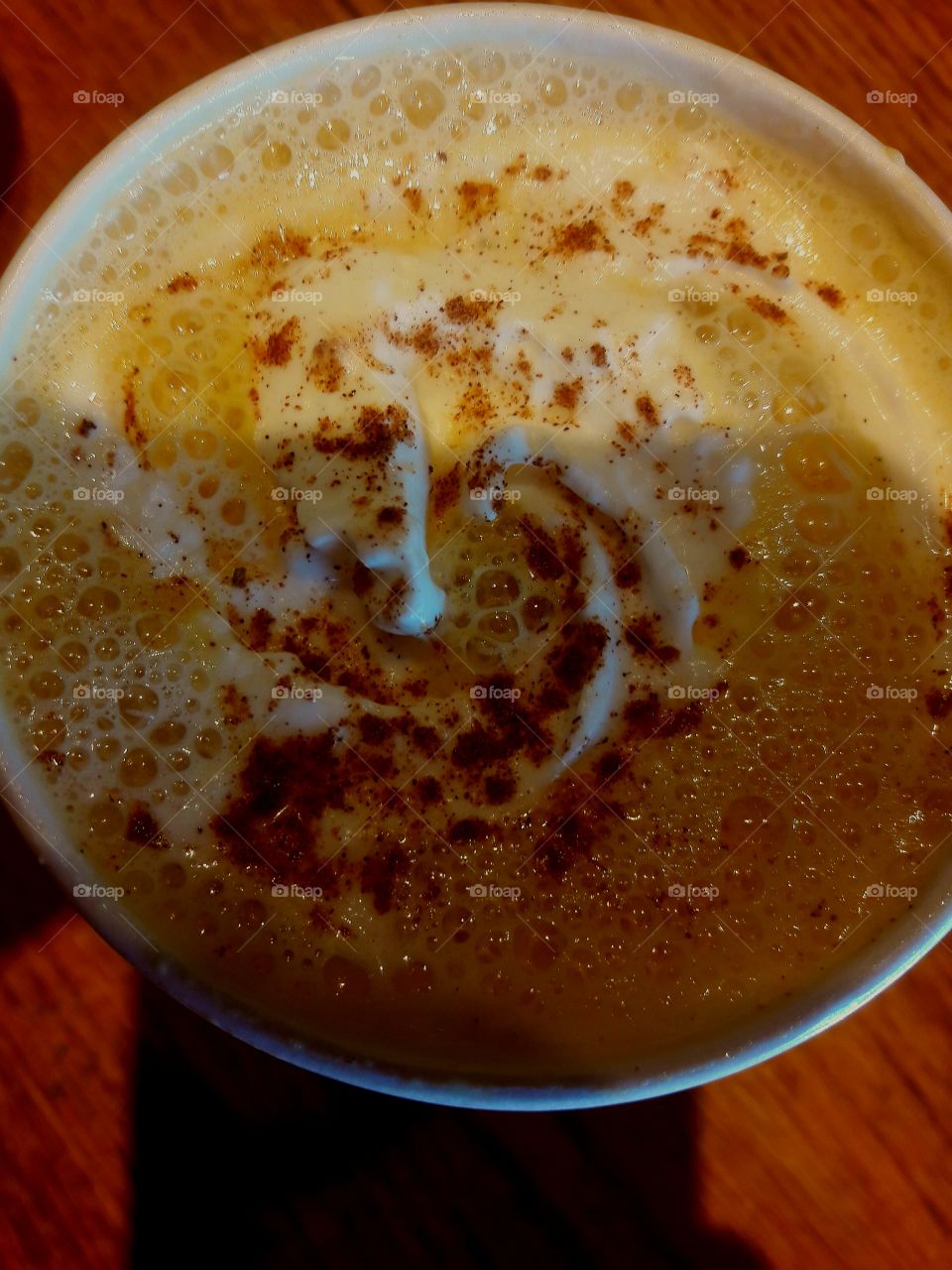 Autumn Pumpkin Spice Latte