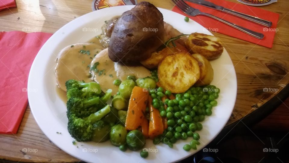 Roast Turkey Dinner