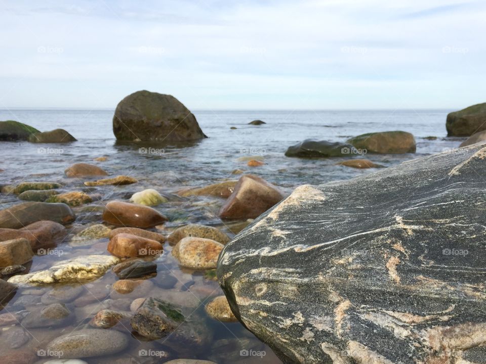 Water, Seashore, Sea, Beach, Rock