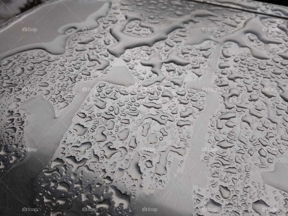 rainy drop in the texture