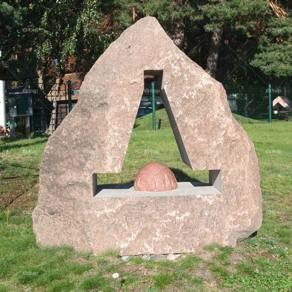 каменная скульптура