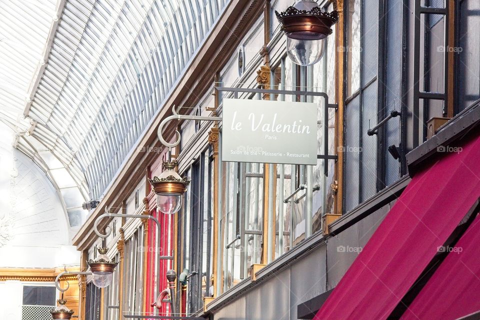 detail of a old building