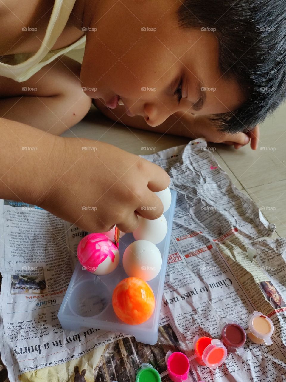 celebrating Easter in lockdown 🙂