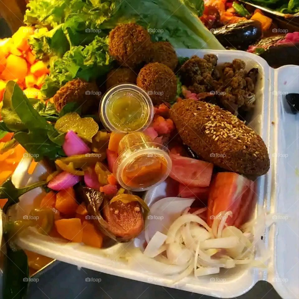 Glory be to God, the magnificent and picturesque view and the natural green trees are a view that is nothing more wonderful than it