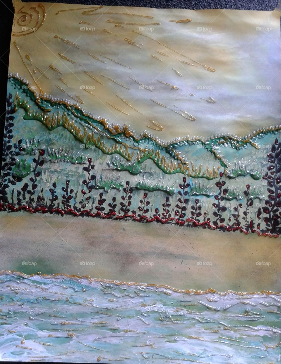 Nature Painting. One of my Paintings 
