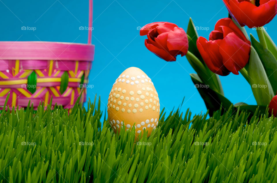 Hand painted Easter Egg