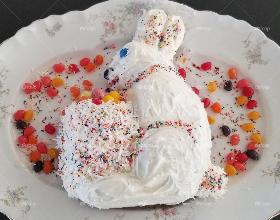 Easter Bunny Cake