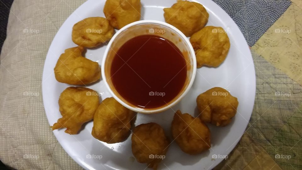 Sweet And Sour King Prawn Balls