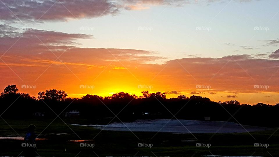 Sunset, Water, Dawn, No Person, Evening