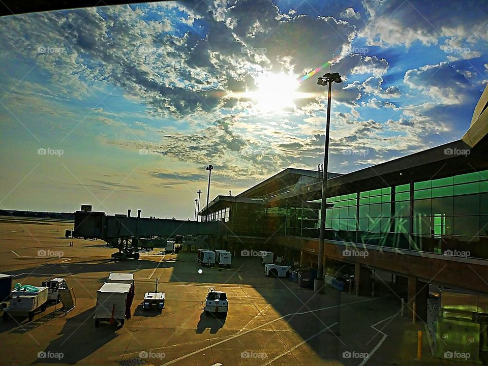 airport view
