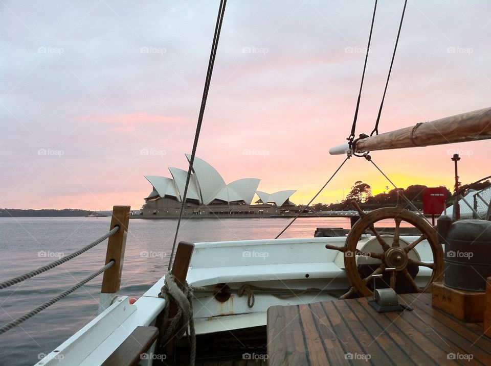 Sailing in Sydney, Australia