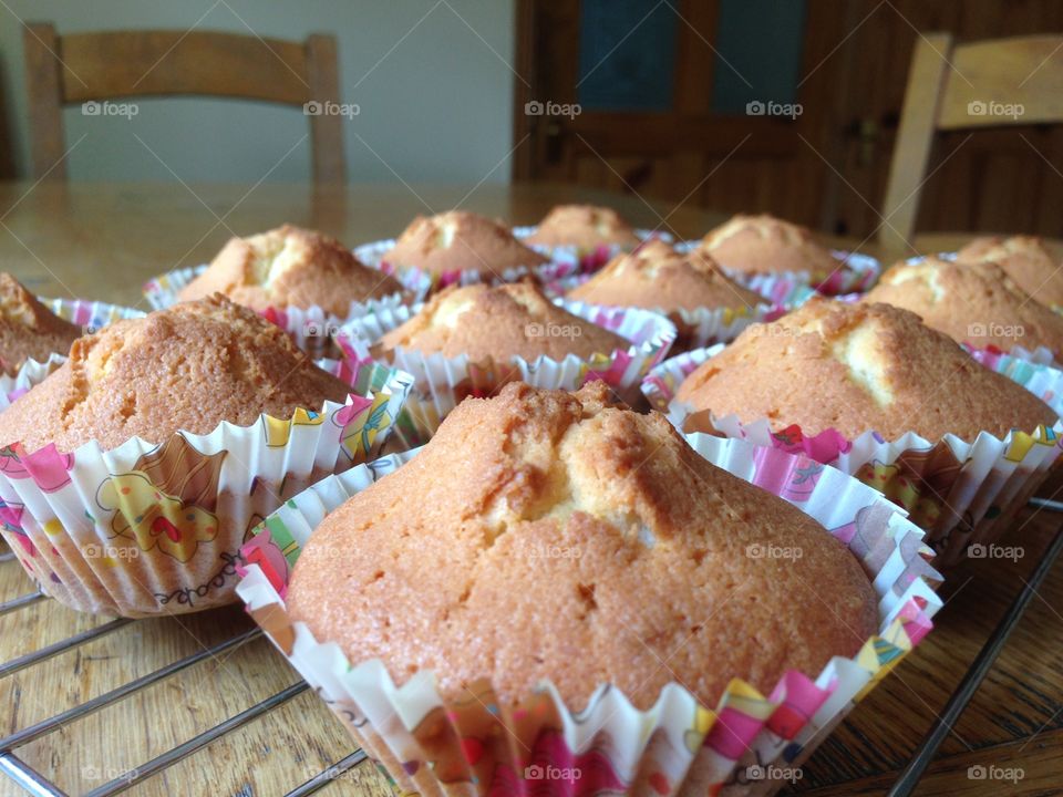 Close-up of sweet cup cake