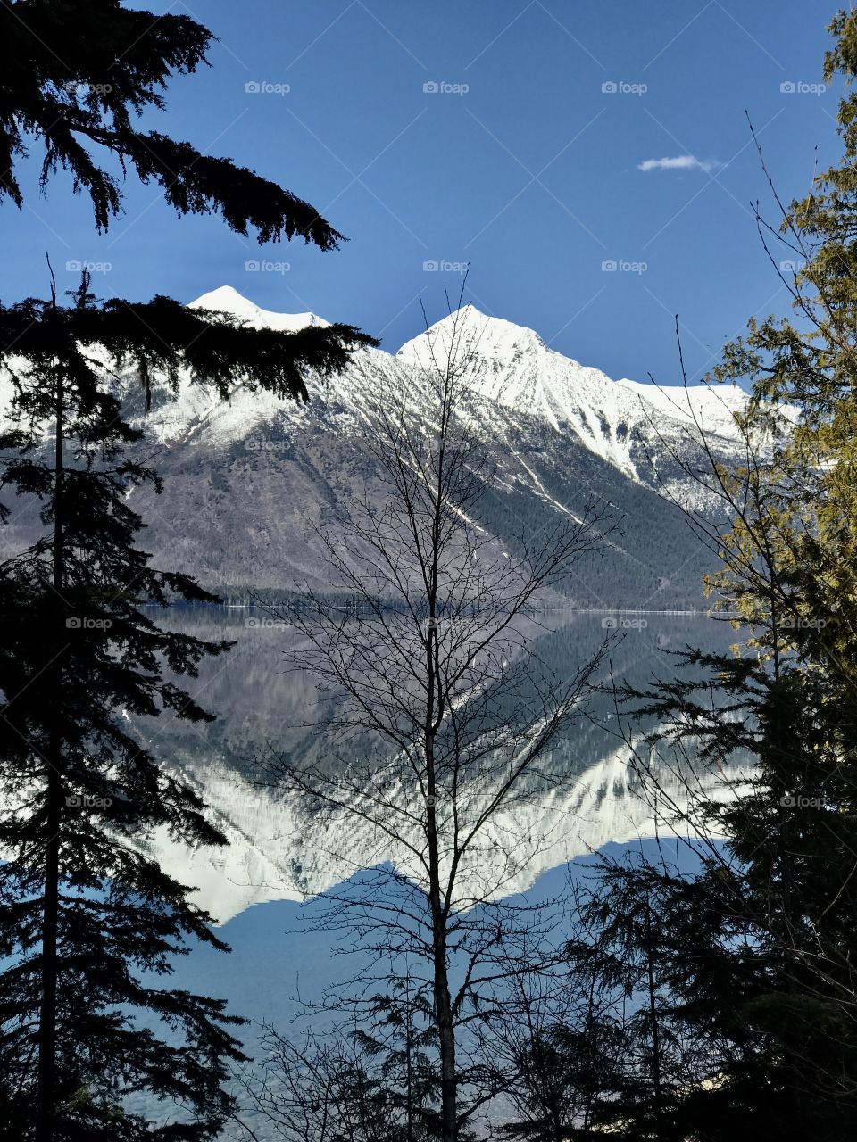 Lake McDonald reflection 