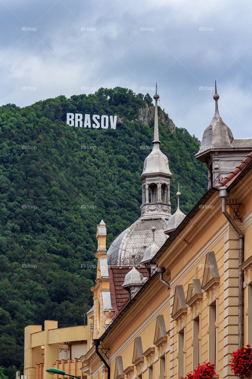 Brasov City Sign