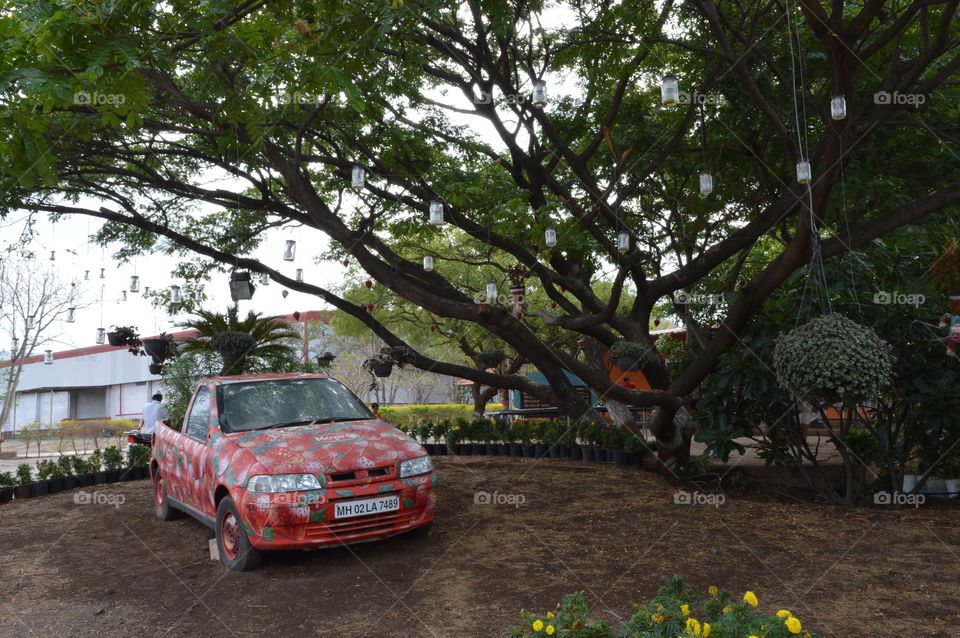 garden car decorations
