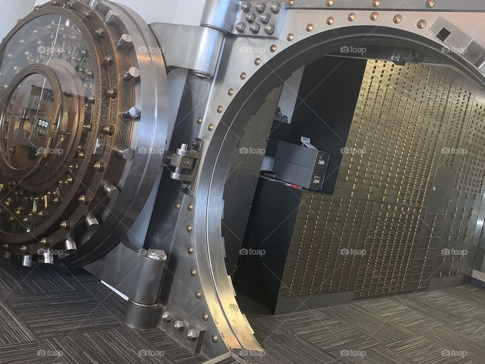 Historic bank vault 