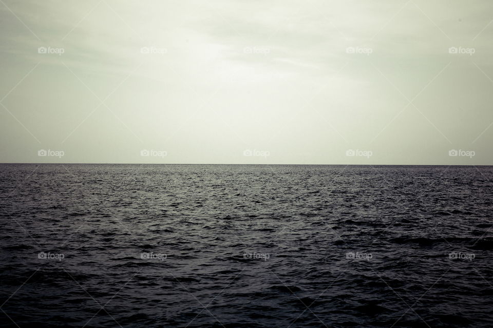 Horizon. Sea of Japan.