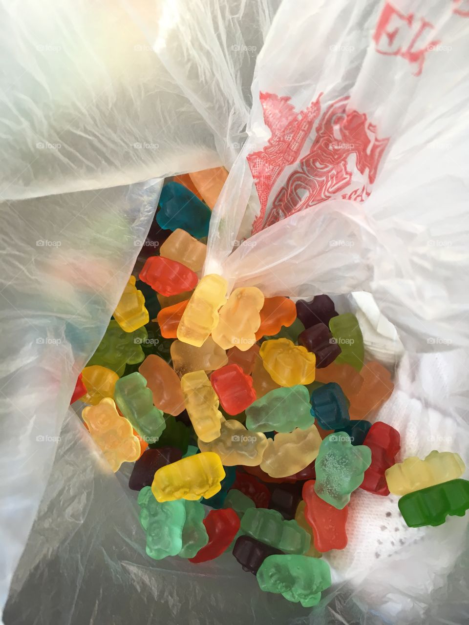 Colorful Gummi Bears 