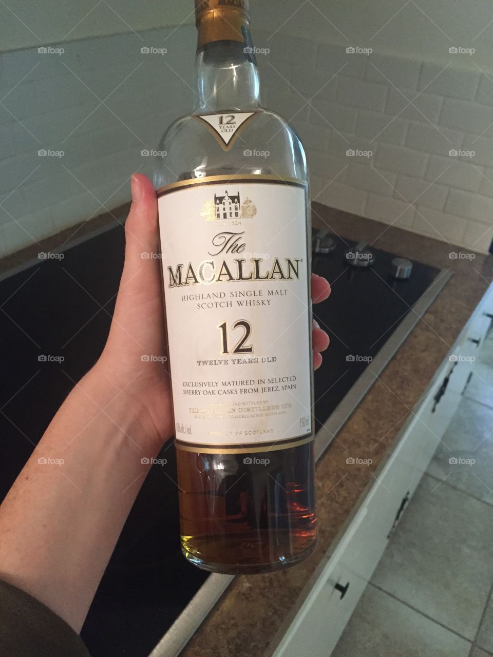 Macallan. A bottle of Macallan Scotch Whisky