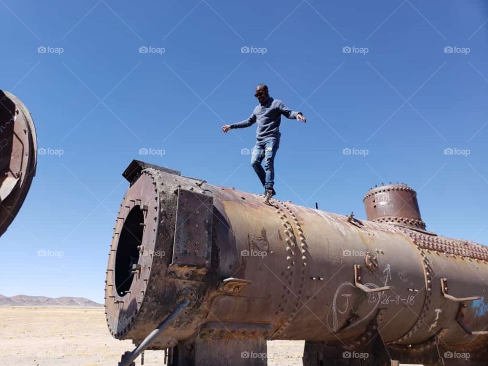 Air walk on a transportation system