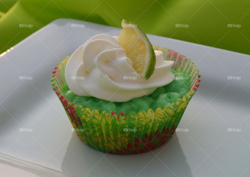 Tropical Lime. Jello, vanilla ice cream, and key lime for a sweet dessert. 