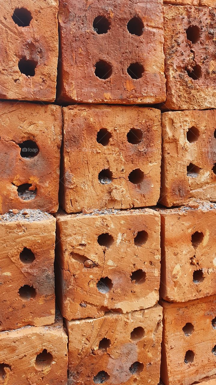 pile of bricks