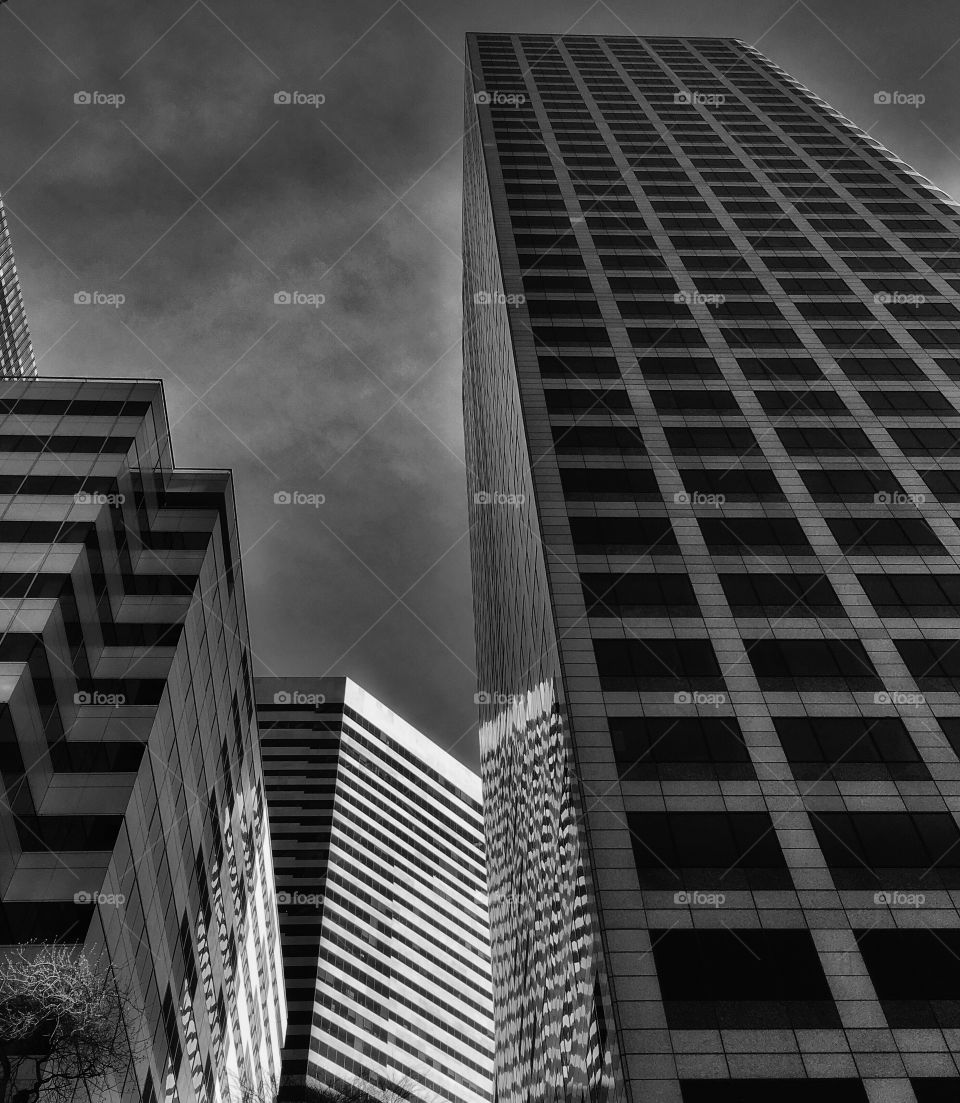 Black and White Skyscraper- Seattle