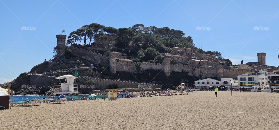 Tossa de mar el castillo