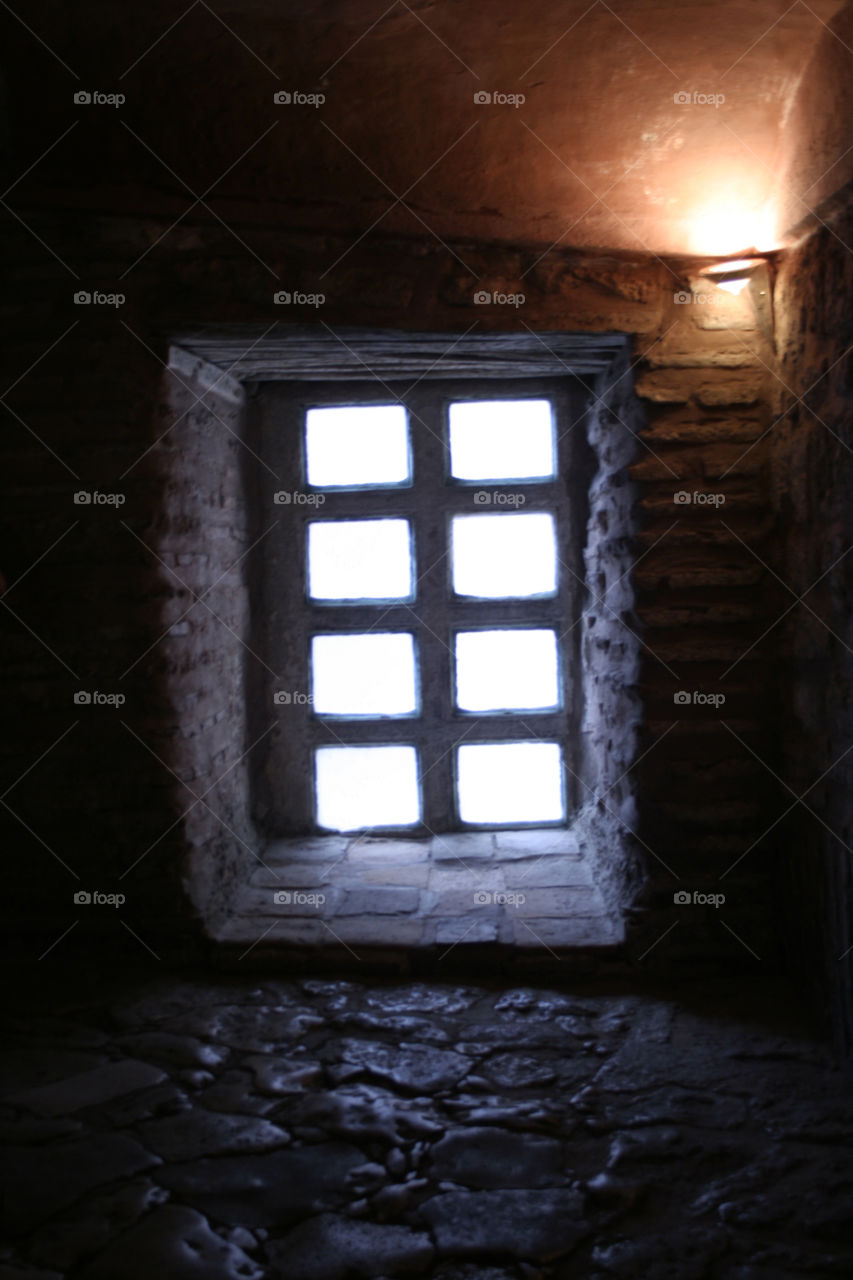 window castle old building corridor by nader_esk