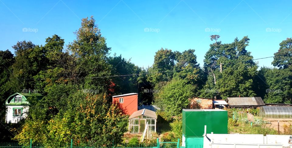 Summer plot in Chuvashia